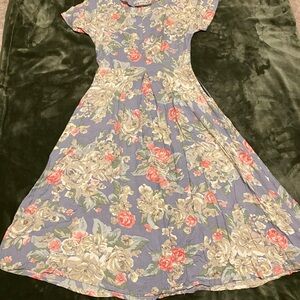 S. Roberts Floral Blouse